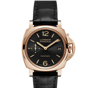 VS Panerai pam908 elegant classic red gold watch men's watch leather strap automatic mechanical movement