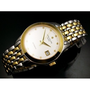 Swiss watch Patek Philippe Collection 18K gold steel belt automatic mechanical men's through-bottom men's watch