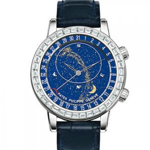 Patek Philippe Starry Sky 6104G-001 Super Complication Series Upgrade Ultimate Edition Pearl Support Movement