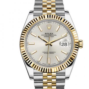 Rolex Datejust II series 126333-0002 gold-covered version, pure 18k gold-covered, gold-covered thickness 15 microns, strap gold weight 1.85 grams