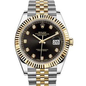 n factory new masterpiece Rolex 126333-0006 Datejust series 41mm bag real gold classic Datejust type.