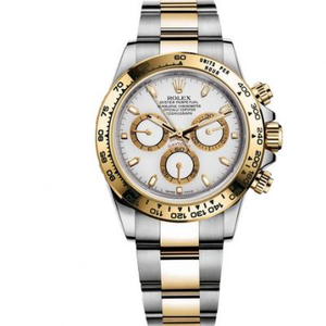 JH Rolex Universe Chronograph Daytona 116503 Men's Mechanical Watch Between Gold