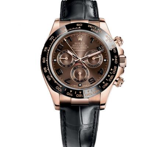 Rolex 116515LN-L(FC) v5 Cosmograph Daytona series Coffee face watch.
