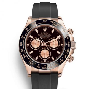 N Factory Rolex Daytona V8 Ultimate Version m116515ln-0013 Champagne Rose Gold Tape Men's Mechanical Watch Upgrade Version