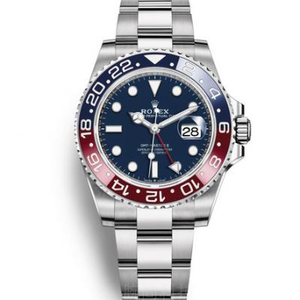 GMF Rolex GMT Greenwich Type ll Perfectly Reproduced Original Edition Fine Imitation Strap Automatic Mechanical Movement Men's Watch
