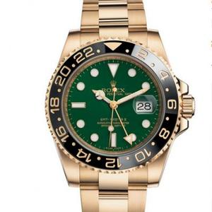 Rolex Greenwich type II116718LN-0002 all-inclusive gold green plate pure imported Swiss 2836 automatic machinery