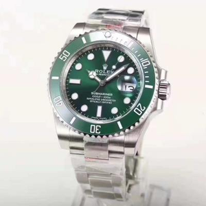 N Factory V8 version of the Rolex Submariner series green water ghost calendar diving watch, the highest version of the top replica watch 904
