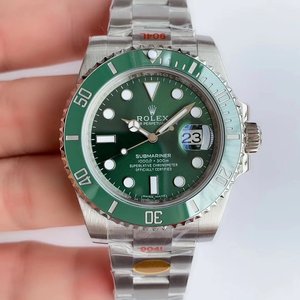 N Factory v10 Green Water Ghost The highest version of the Rolex Green Water Ghost 116610LV-97200 top replica watch in the market