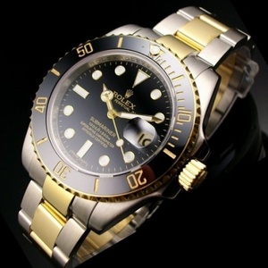Swiss Rolex Rolex Men's Watch Blackwater Ghost Stalker Men's All-steel Automatic Mechanical Watch 18K Gold Black Surface
