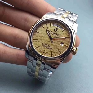 Boutique-Tudor Tudor Junjue Series Men's Mechanical Watch 18k Gold Gold Face