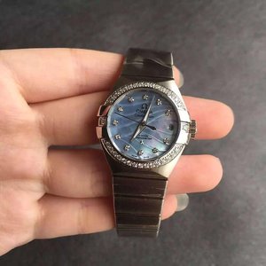 Omega Constellation Series 27mm Women's Mechanical Watch Diamond Edition.
