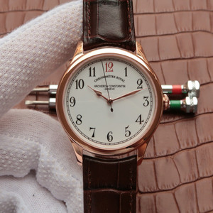 Vacheron Constantin historical masterpiece series 86122/000R-9286 mechanical male watch white surface