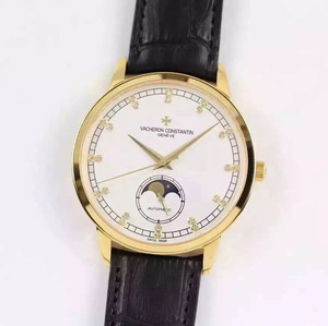 Vacheron Constantin heritage 81180 ultra-thin moon phase series mechanical men's watch