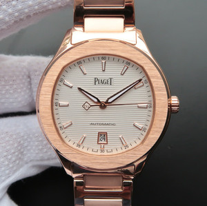 Re-engraved high imitation Piaget POLO S series G0A41001 white face model