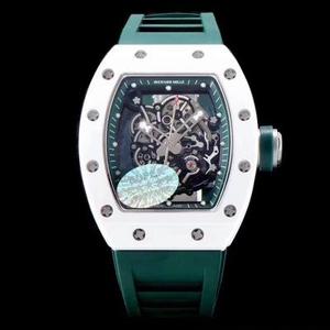 KV "Internet celebrity hot style" Richard Demir's strongest version of the RM055 white ceramic series "Deep Green" new product launched