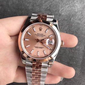 N factory Rolex Datejust 41 packs of real gold (18k rose gold) never fade and never change color.