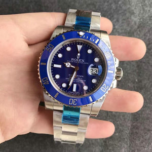 The new version of the N Factory v7 blue water ghost Rolex blue water ghost 3135 movement super luminous, waterproof