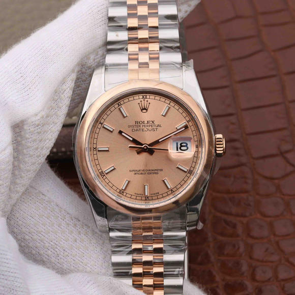 AR factory Rolex DATEJUST datejust 116234 replica watch replica top replica one to one gold - Click Image to Close