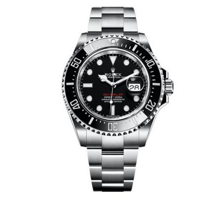 AR factory new product Rolex 126600-0001 single red ghost king sea-style 50th anniversary edition 904 stainless steel. - Click Image to Close