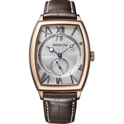 HG Breguet Heritage Series Wine Barrel Men's Automatic Mechanical Watch Classic Retro Business Essential Rose Gold - Click Image to Close