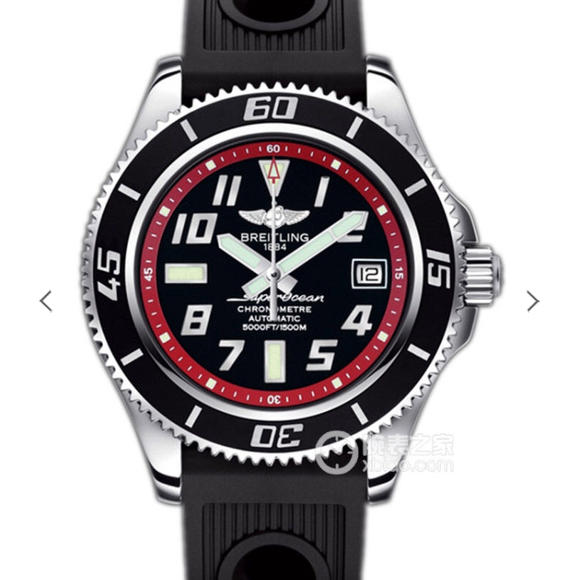 GM Breitling SUPEROCEAN42 Superocean 42 watch series Superocean 42 watch inner ring, with yellow, red, blue, black and white - Click Image to Close