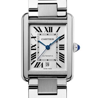 ZF Factory Re-engraved Cartier Tank Series Model W5200028 Men's Size 31/40.85 Genuine Disassembled Mold - Click Image to Close
