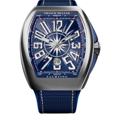 Franck Muller FM Vanguard Yachting V45? Boat series 44x54 mm1., leather strap, . - Click Image to Close
