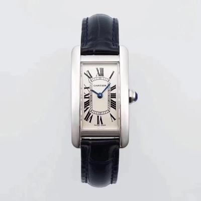 GS Cartier's popular masterpiece The elegant American tank WSTA0016 watch gracefully debut! Ladies watch - Click Image to Close