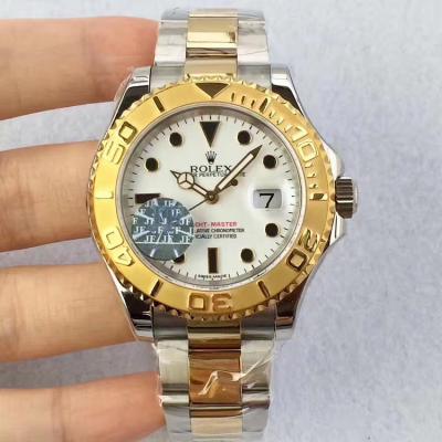 Rolex Yacht-Master 168623 White Plate Watch from JF Factory - Click Image to Close