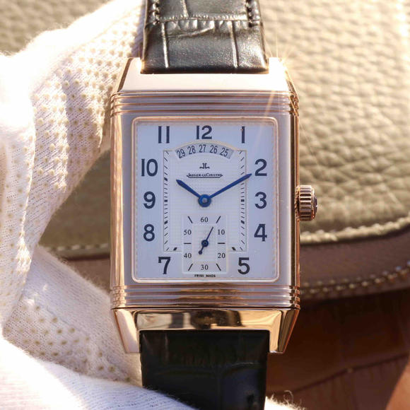 High imitation Jaeger-LeCoultre flip series Reverso watch neutral mechanical watch, the back can be flipped - Click Image to Close