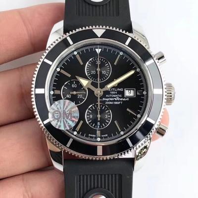 OM's latest masterpiece, the Super Ocean series, returns strongly. Chrono men's mechanical watch, rubber strap - Click Image to Close