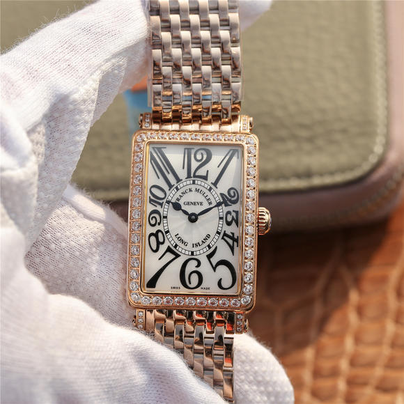 ABF Franck Muller LONG ISLAND 952 Steel Belt Version The highest version to date Original Movement Ladies Watch - Click Image to Close