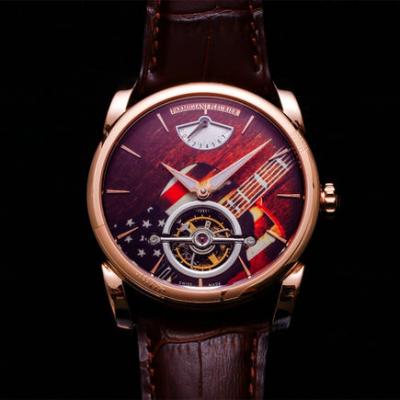 JB Parmigiani Fleurier top real tourbillon (regular literal model PFH251 with national flag music pattern model PFS251) real tourbillon movement - Click Image to Close