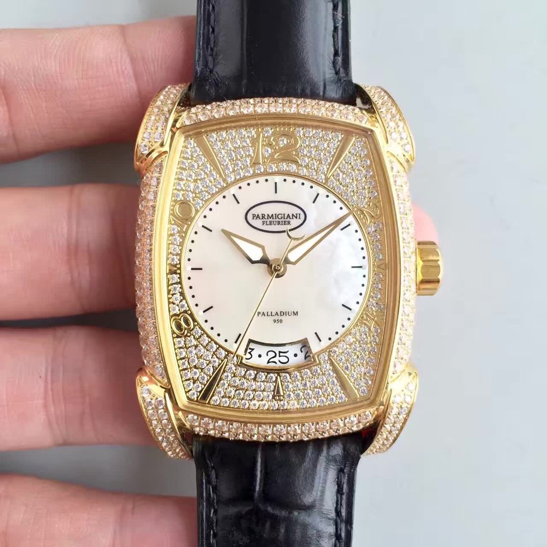 Parmigiani Fleurier Gypsophila Men's Mechanical Watch Gold Model New - Click Image to Close