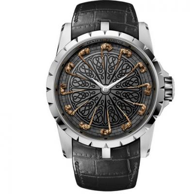 Roger Dubuis King Series RDDBEX0495 Round Table 12 Knights One of Men's Mechanical Watch - Click Image to Close
