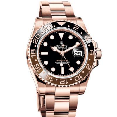 N factory ingenuity masterpiece Rolex Greenwich type m126715chnr-0001 mechanical men's watch (rose gold strap) - Click Image to Close