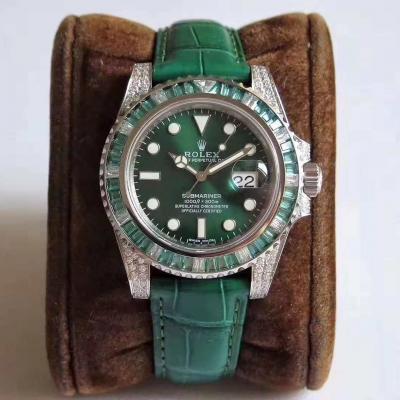 Produced by N Factory?? Rolex Green Ghost 904L Edition Men's Watch Comes Back Again, Shocking Strikes - Click Image to Close