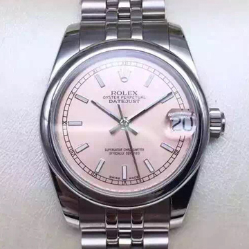 Replica Rolex Women's Datejust Stainless Steel Case Swiss 2824 Movement Mechanical Ladies Watch - Click Image to Close