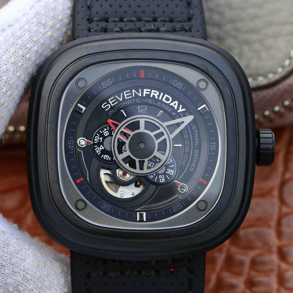 SV Seven Friday sevenfriday black men's mechanical watch - Click Image to Close