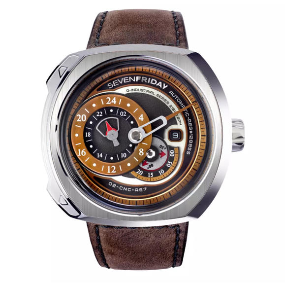Sevenfriday Q2/01 three-hand separation men's mechanical automatic watch - Click Image to Close