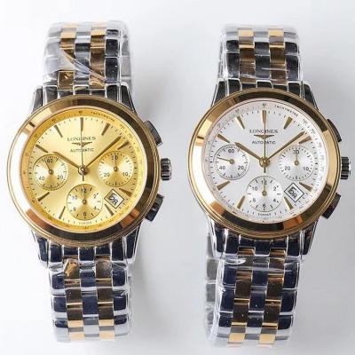 Produced by TW Taiwan Factory, Longines Army Flag L4.803.4 series. The original mold opens 1:1 to restore every detail of the original product. Gold, white surface - Click Image to Close