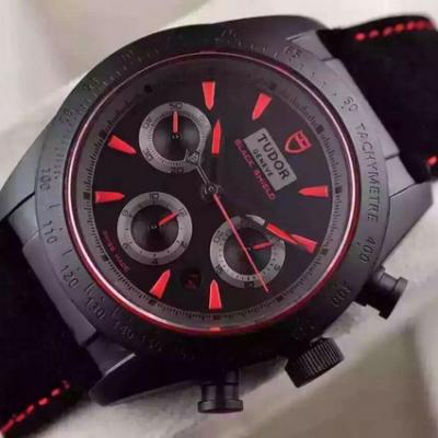 Fine imitation of Tudor TUDOR black knight fast riding series multi-function timing automatic mechanical watch men's watch - Click Image to Close
