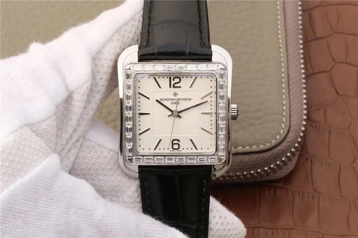 [GS new product] New Vacheron Constantin? Historical masterpiece series glossy square case, 36.47X43.06X9mm, Citizen 90 . - Click Image to Close