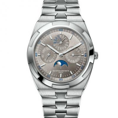 The top high imitation Vacheron Constantin series 4300V/120G-B102 perpetual calendar multi-function watch with steel belt - Click Image to Close