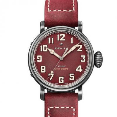 XF Factory Zenith Pilot Series 11.1941.679/94.C814 Retro Dafei Men's Mechanical Watch - Click Image to Close