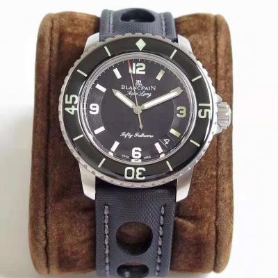Blancpain 50 Seek Ultimate Edition Luminous Effect Violet Coated Mechanical Watch ZF New Product