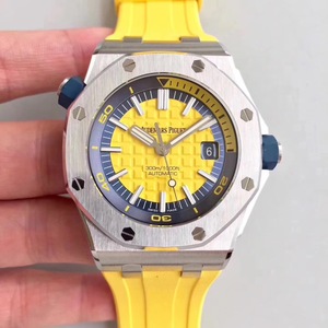 Orologio meccanico automatico giallo giallo Audemars 26703 da uomo