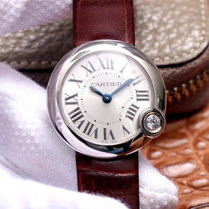 V6 Pallone blu Cartier, movimento autentico 157 quarzo, orologio al quarzo da donna