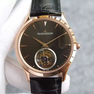 Jaeger-LeCoultre 1322410, movimento meccanico automatico con vero tourbillon a volano.