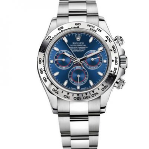 Rolex Daytona v6s version 116509. 4130 automatic mechanical movement, 40 mm diameter, men's watch, stainless steel,